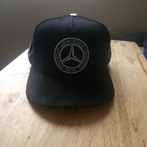 SIGNED DLU Mercedes-Benz Black Snapback Hat